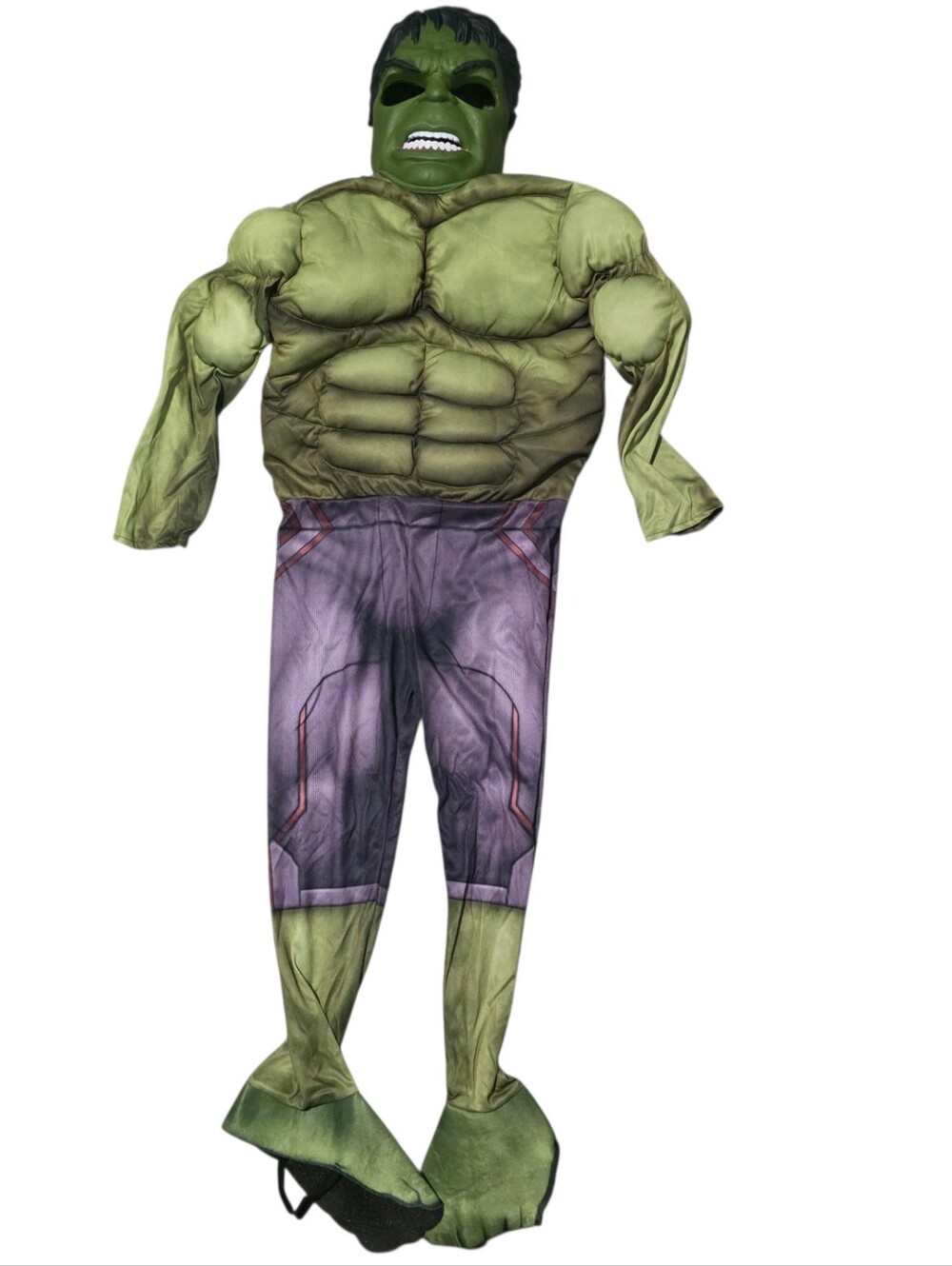 Avengers Hulk Costume with Muscles And Mask